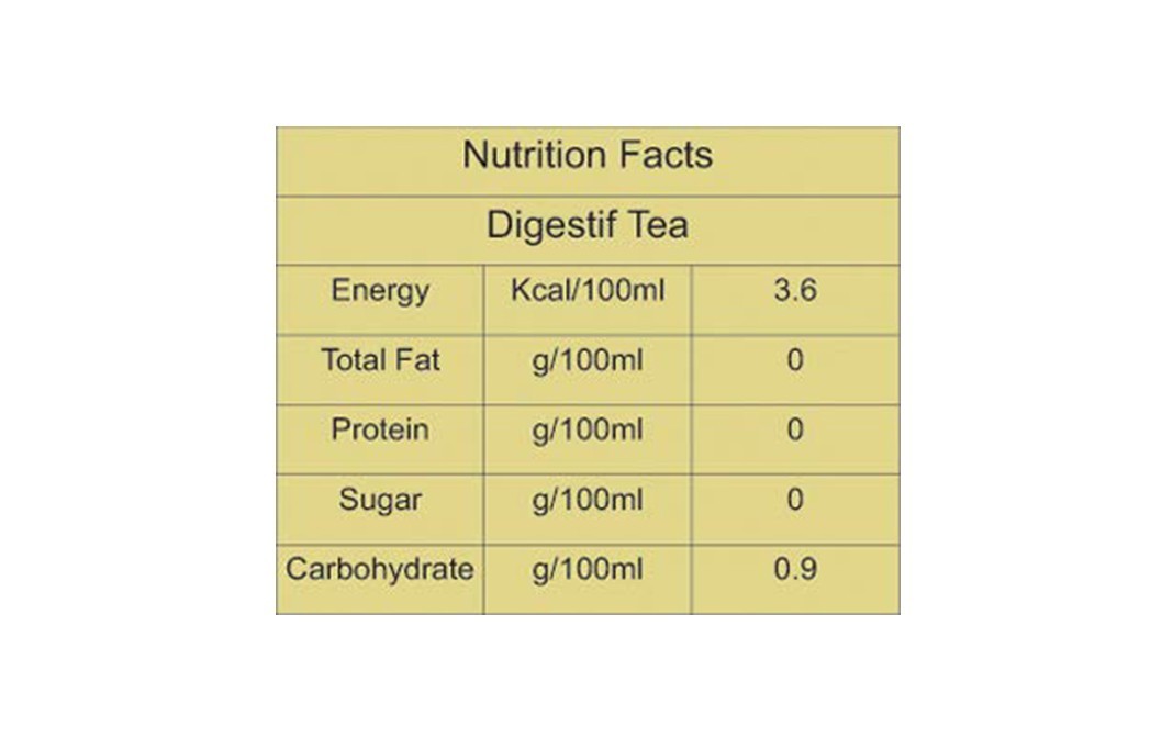 Eastern Ghats Organic Intense Digestif Tea    Pack  100 grams